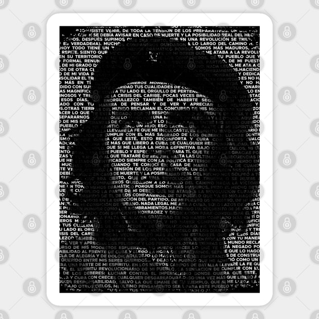 Che Guevara Rebel Cuban Guerrilla Revolution T-Shirt Magnet by HiDearPrint